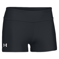 Under Armour Team on the Court 3" Shorts - Women's - All Black / Black