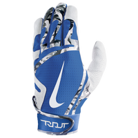 Nike Trout Edge Batting Gloves - Men's - White / Blue