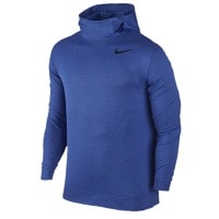 Nike Dri-FIT Training L/S Hooded Top - Men's - Blue / Blue