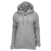 Under Armour Team Hustle Fleece Hoodie - Women's - Grey / Grey