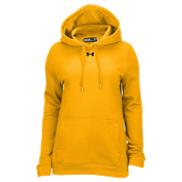 Under Armour Team Hustle Fleece Hoodie - Women's - Gold / Gold