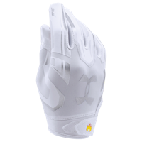 Under Armour F5 LE Military Pride Football Gloves - Boys' Grade School - White / Grey