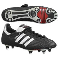 adidas World Cup Leather SG - Men's - Black / White