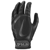 Nike Alpha Huarache Edge Batting Gloves - Grade School - All Black