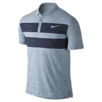 Nike Dri-FIT Advantage Polo - Men's - Grey / Navy