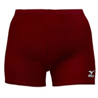 Mizuno Vortex Shorts - Women's - Maroon / Maroon