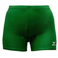 Mizuno Vortex Shorts - Women's - Dark Green / Dark Green