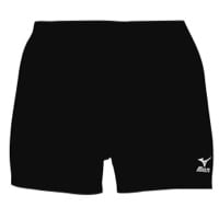 Mizuno Vortex Shorts - Women's - All Black / Black