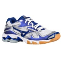 Mizuno Wave Bolt 5 - Women's - White / Blue