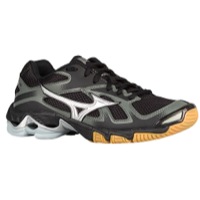 Mizuno Wave Bolt 5 - Women's - Black / Silver