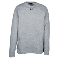 Under Armour Team Hustle Fleece Crew - Men's - Grey / Grey