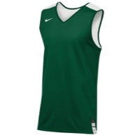 Nike Team Elite Reversible Tank - Men's - Dark Green / White