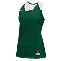 Nike Team Elite Stock Jersey - Women's - Dark Green / White