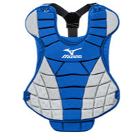 Mizuno Samurai Fastpitch Chest Protector - Women's - Blue / Grey