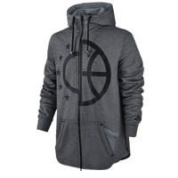 Nike Air Pivot V3 Full Zip Hoodie - Men's - Grey / Black