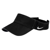 Nike Team Classic Visor - Men's - All Black / Black