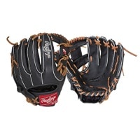 Rawlings Gamer G314-2B-3/0 PROI-Web Fielder Glv - Black / Brown