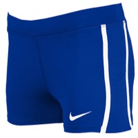 Nike Team Tempo Boy Shorts - Women's - Blue / White