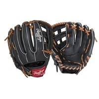 Rawlings Gamer G315-6B PROH-WEB Fielder's Glove - Black / Brown