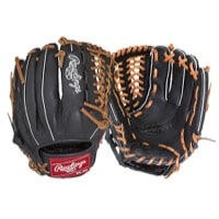 Rawlings Gamer G205-15B LMT-WEB Fielder's Glove - Black / Brown