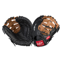 Rawlings Mark of a Pro Pro Taper 1st Base Mitt - Men's - Black / Tan