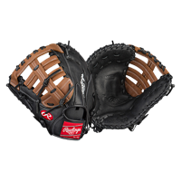 Rawlings Mark of a Pro 1st Base Mitt - Men's - Black / Brown