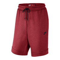 Nike Tech Fleece Shorts - Men's - Red / Red