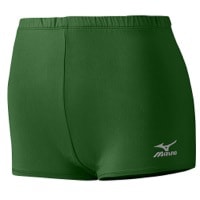 Mizuno Team Core Low Rider Shorts - Women's - Green / Green