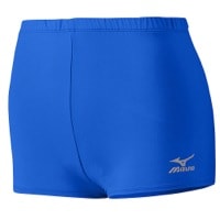 Mizuno Team Core Low Rider Shorts - Women's - Light Blue / Light Blue