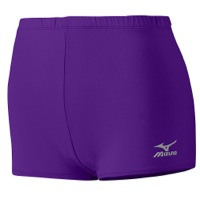 Mizuno Team Core Low Rider Shorts - Women's - Purple / Purple