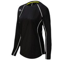 Mizuno Team Core Balboa Longsleeve Jersey - Women's - Black / White