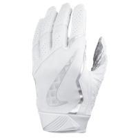 Nike Vapor Jet 4.0 Football Gloves - Men's - White / Silver