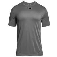 Under Armour Team Locker 2.0 S/S T-Shirt - Boys' Grade School - Grey / Black