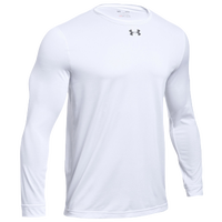 Under Armour Team Locker 2.0 L/S T-Shirt - Boys' Grade School - White / Grey