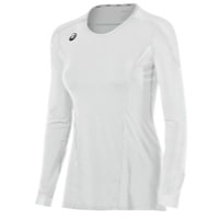 ASICS� Team Domain II Long Sleeve Jersey - Women's - All White / White