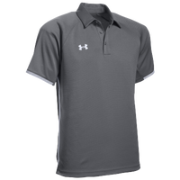 Under Armour Team Rival Polo - Men's - Grey / White