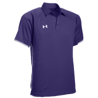 Under Armour Team Rival Polo - Men's - Purple / White