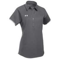 Under Armour Team Rival Polo - Women's - Grey / White