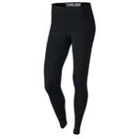 Nike Leg-A-See Logo Leggings - Women's - All Black / Black