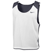 Nike Team Reversible Mesh Tank - Men's - Grey / White