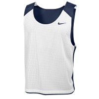 Nike Team Reversible Mesh Tank - Men's - Navy / White