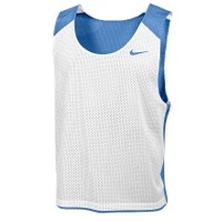 Nike Team Reversible Mesh Tank - Men's - Light Blue / White