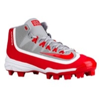 Nike Alpha Huarache 2K Filth Pro Mid MCS - Men's - Grey / Red