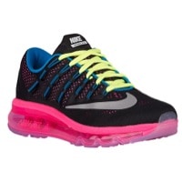 Nike Air Max 2016 - Girls' Grade School - Black / Silver