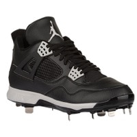 Jordan Retro IV Metal - Men's - Black / Grey