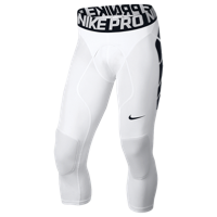 Nike Pro Combat Tight Slider - Men's - White / Black