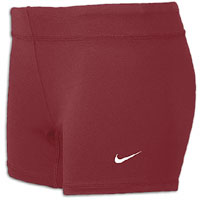 Nike Perf 3.75" Game Shorts - Women's - Maroon / Maroon