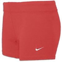 Nike Perf 3.75" Game Shorts - Women's - Red / Red