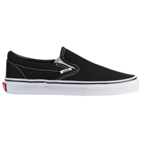 Vans Classic Slip On - Boys' Grade School - Black / White