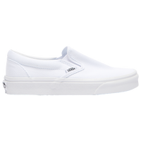 Vans Classic Slip On - Boys' Grade School - All White / White